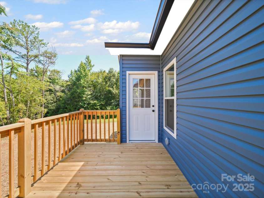 205 Hill Avenue, Albemarle, NC 28001.  MLS# CAR4278503, YatesRealty ID 31318. Back Deck