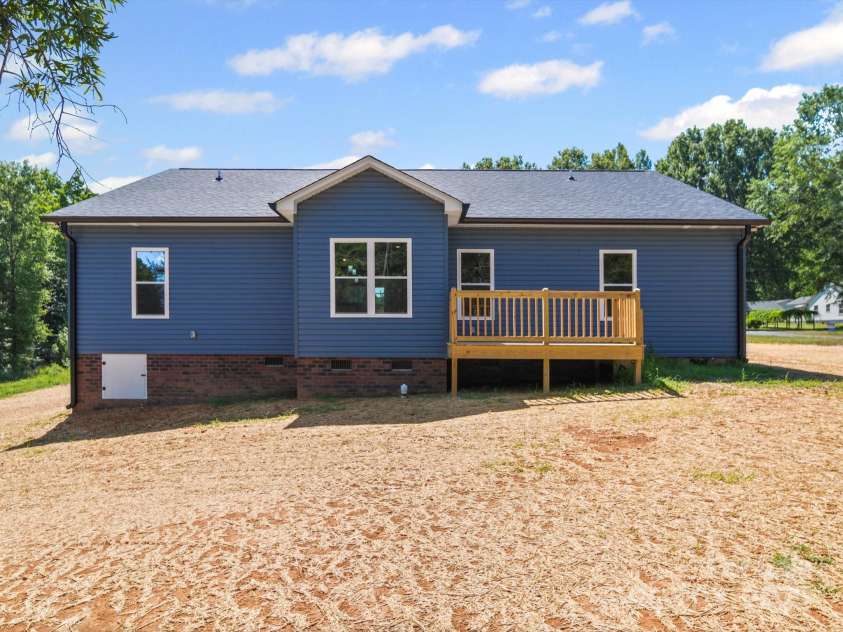 205 Hill Avenue, Albemarle, NC 28001.  MLS# CAR4278503, YatesRealty ID 31318. Back View