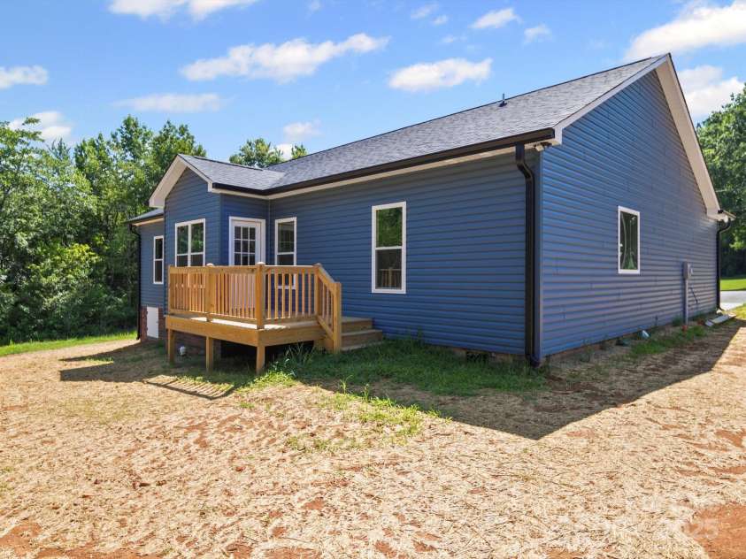 205 Hill Avenue, Albemarle, NC 28001.  MLS# CAR4278503, YatesRealty ID 31318. Back/Side View