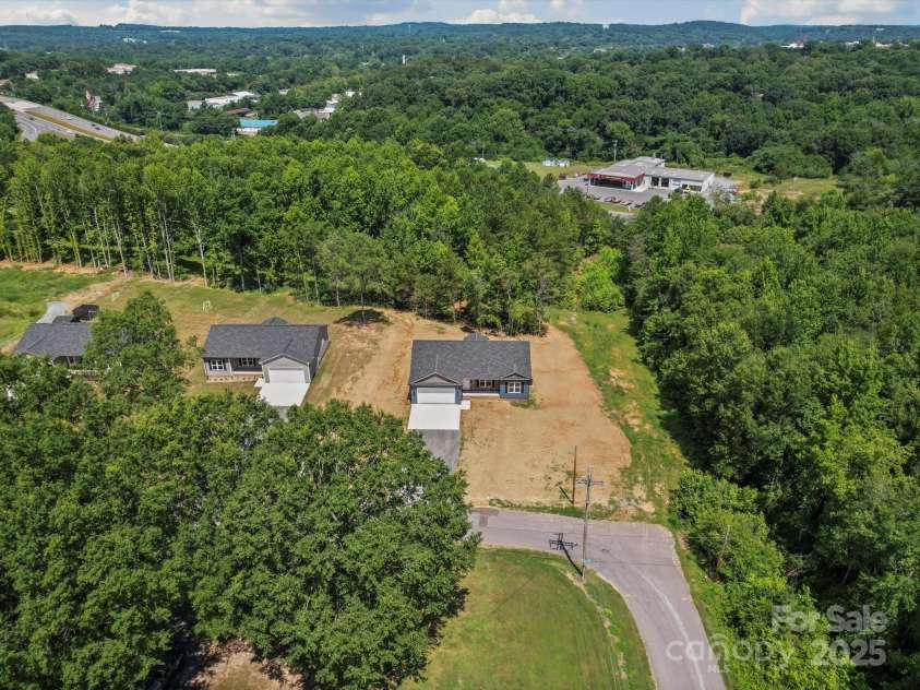 205 Hill Avenue, Albemarle, NC 28001.  MLS# CAR4278503, YatesRealty ID 31318. Drone Aerial View