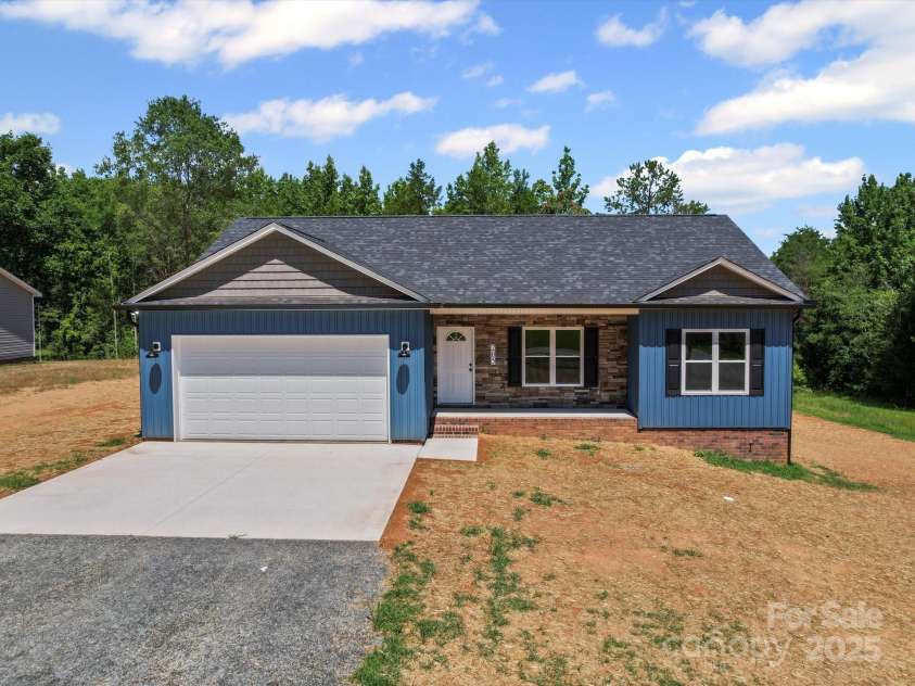 205 Hill Avenue, Albemarle, NC 28001.  MLS# CAR4278503, YatesRealty ID 31318. Drone Front View