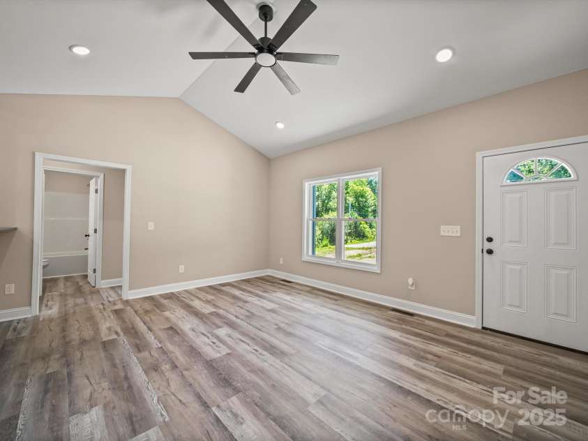 205 Hill Avenue, Albemarle, NC 28001.  MLS# CAR4278503, YatesRealty ID 31318. Living Room