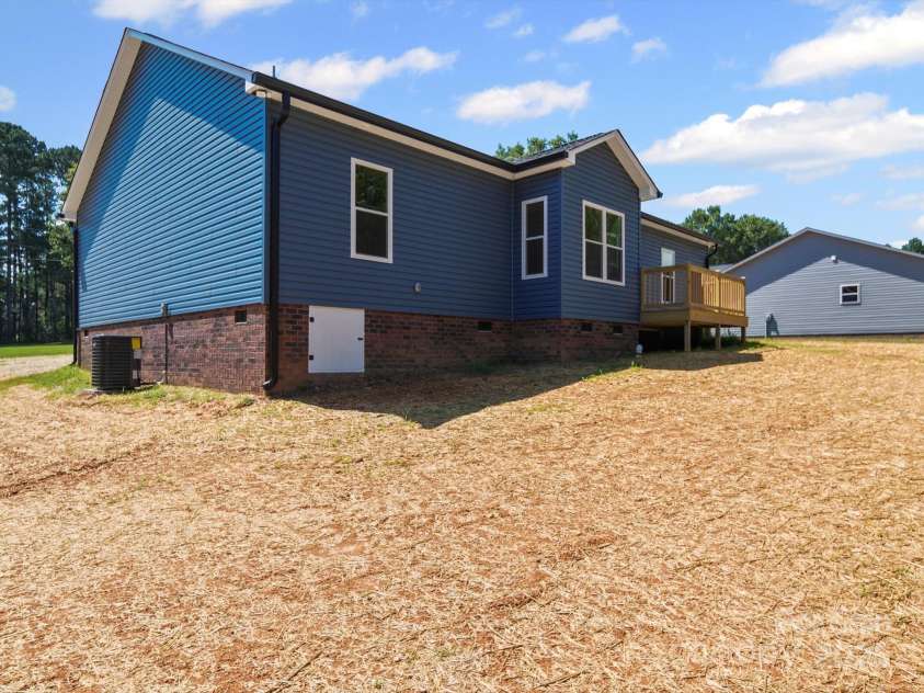 205 Hill Avenue, Albemarle, NC 28001.  MLS# CAR4278503, YatesRealty ID 31318. Side/Back View