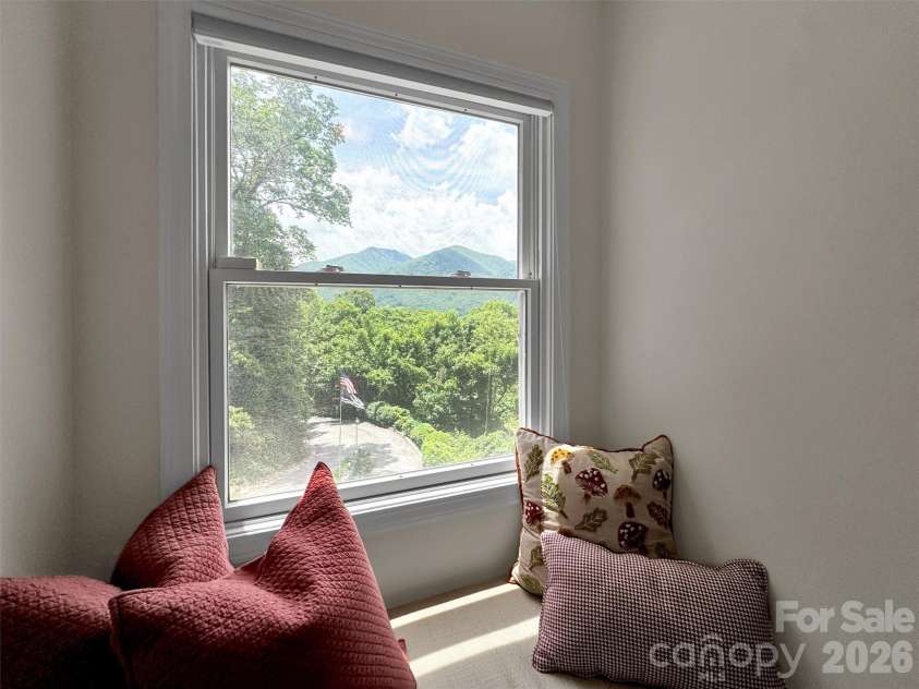 28 Mountain Breeze Drive, Maggie Valley, NC 28751.  MLS# CAR4271261, YatesRealty ID 3132. Window Seat Overlooking the VIEWS