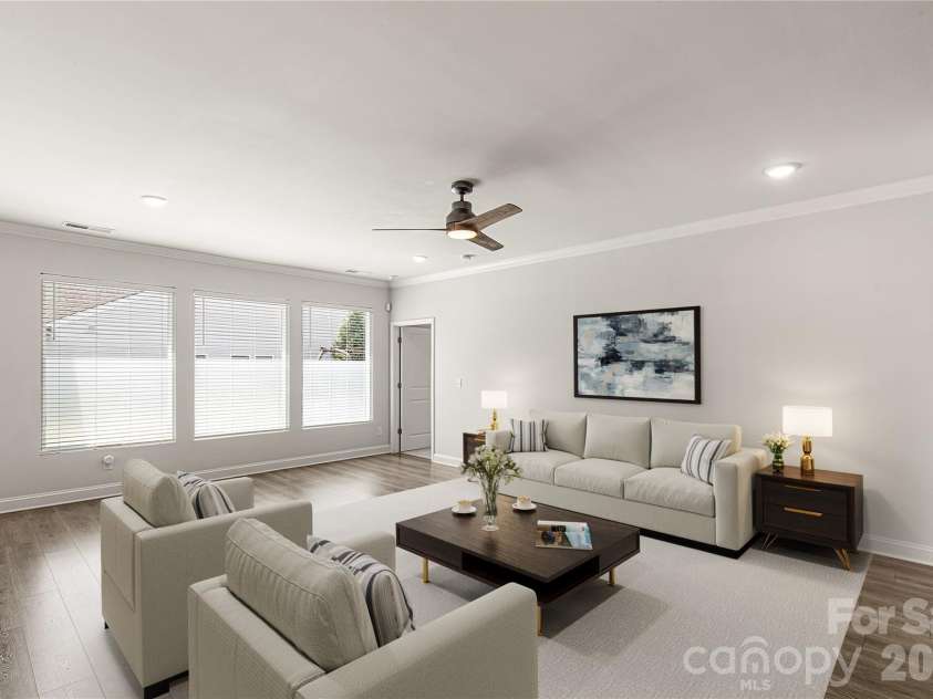 1025 Ansley Park Drive, Fort Mill, SC 29707.  MLS# CAR4387863, YatesRealty ID 31321. Virtually staged living area
