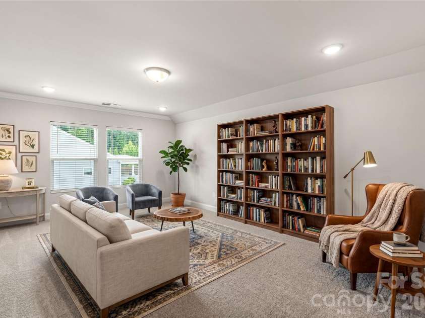 1025 Ansley Park Drive, Fort Mill, SC 29707.  MLS# CAR4387863, YatesRealty ID 31321. Virtually staged loft upstairs - large space for multiiple uses!