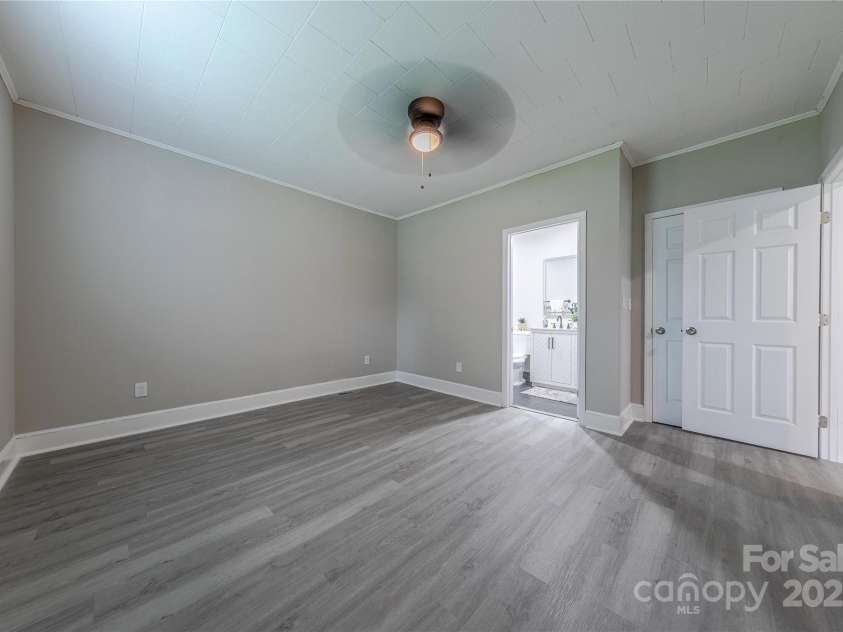 1334 Williams Estate Drive, Lancaster, SC 29720.  MLS# CAR4289609, YatesRealty ID 31322. View of primary bedroom into primary bath