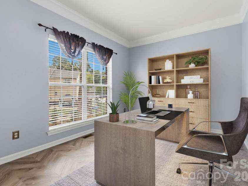 10606 Augustine Hill Lane, Charlotte, NC 28227.  MLS# CAR4394467, YatesRealty ID 31330. Virtually Staged