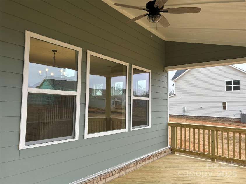 1714 Tabby Drive, Indian Trail, NC 28079.  MLS# CAR4243278, YatesRealty ID 31330. Covered Deck