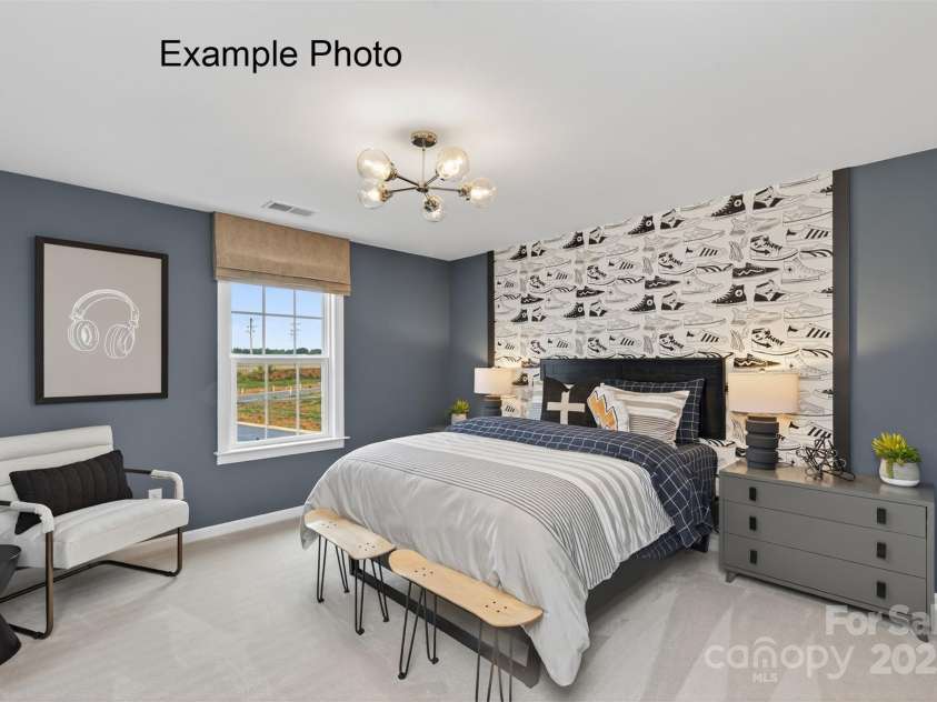 1714 Tabby Drive, Indian Trail, NC 28079.  MLS# CAR4243278, YatesRealty ID 31330. Example Photo - Bedroom 4