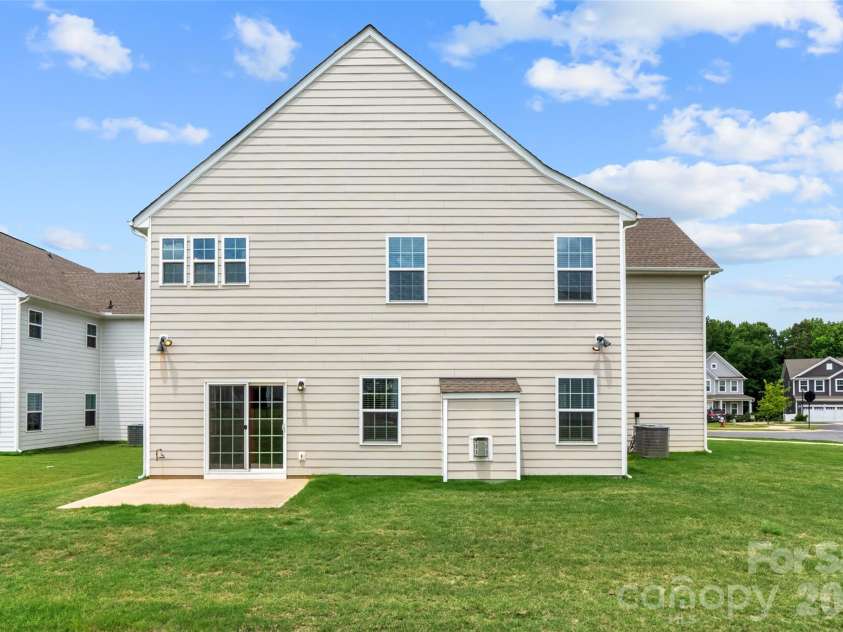 730 Autumn Sage Drive, Indian Trail, NC 28079.  MLS# CAR4390299, YatesRealty ID 31332. Corner Lot Back Yard