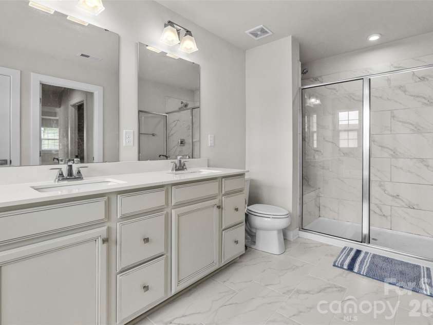 730 Autumn Sage Drive, Indian Trail, NC 28079.  MLS# CAR4390299, YatesRealty ID 31332. Primary Bathroom