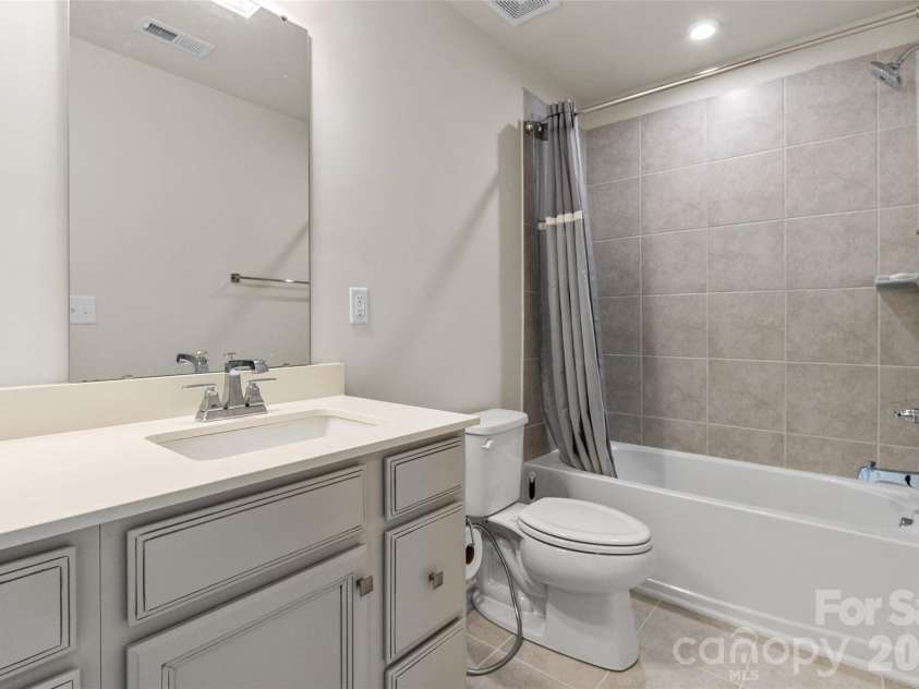 730 Autumn Sage Drive, Indian Trail, NC 28079.  MLS# CAR4390299, YatesRealty ID 31332. Upper Bathroom