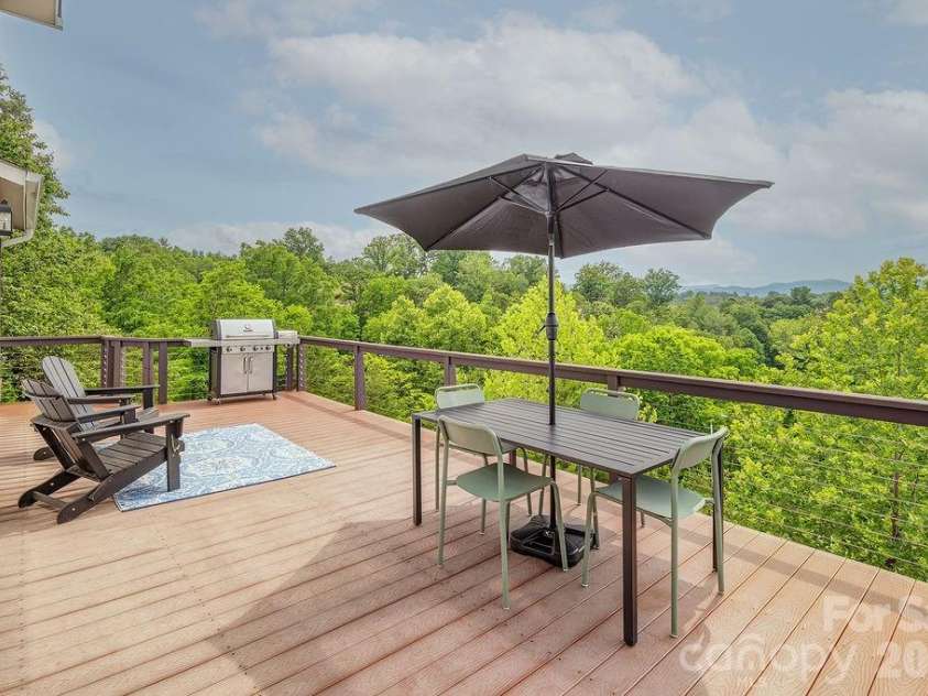 18 Adas Way, Weaverville, NC 28787.  MLS# CAR4385497, YatesRealty ID 31334. Fire up the grill and dine al fresco as the Blue Ridge Mountains paint the perfect backdrop for an evening under the stars