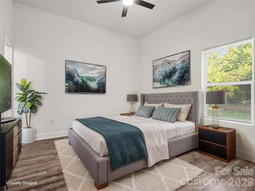 1217 Holland Street, Kannapolis, NC 28083.  MLS# CAR4392634, YatesRealty ID 31339. Virtually Staged-Primary Bedroom