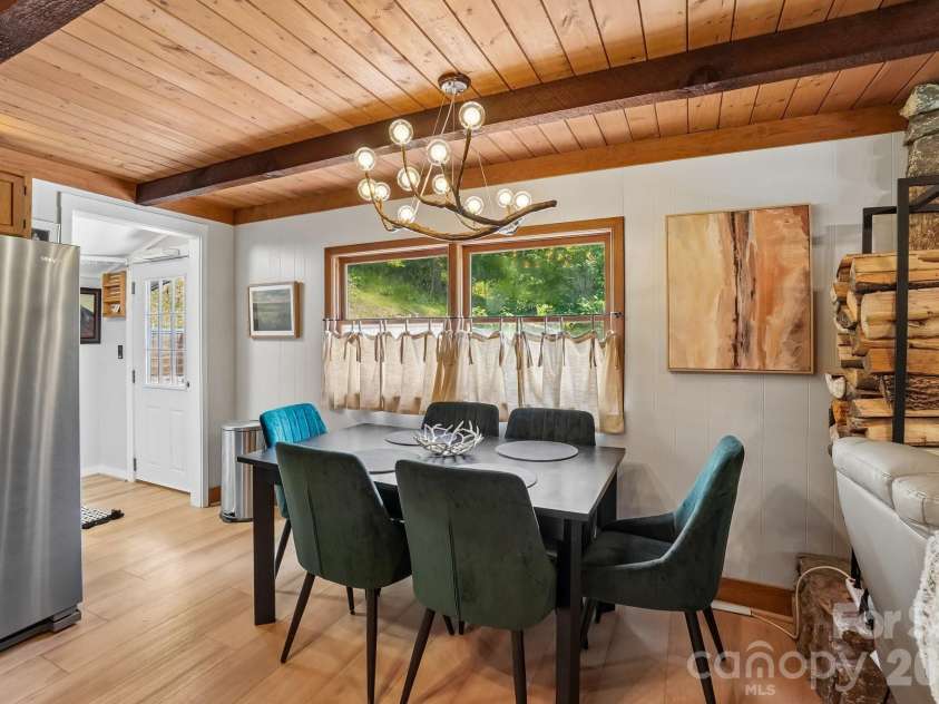 175 Village Lane, Mars Hill, NC 28754.  MLS# CAR4387698, YatesRealty ID 31344. Dining Area
