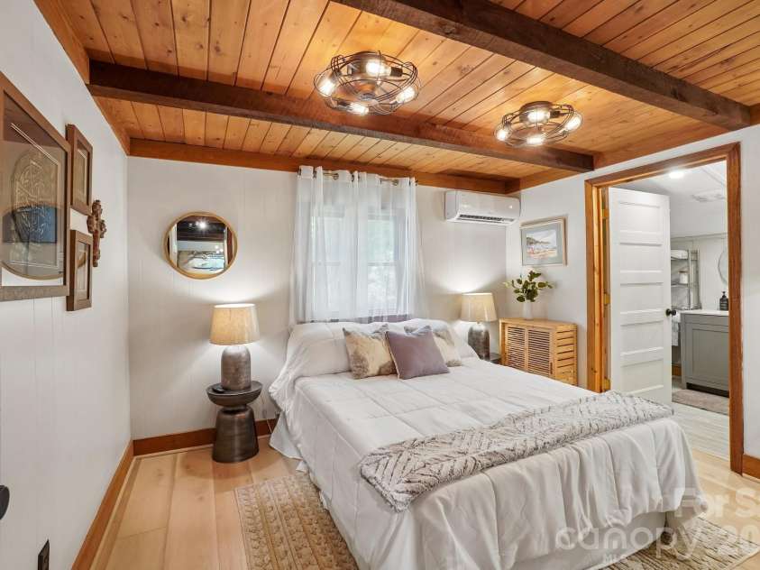 175 Village Lane, Mars Hill, NC 28754.  MLS# CAR4387698, YatesRealty ID 31344. Primary Bedroom Main Level