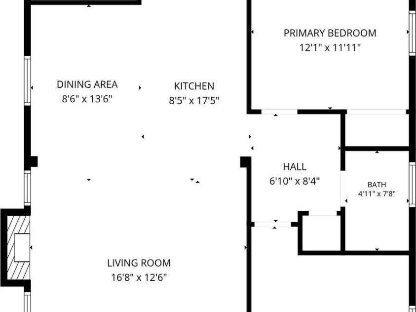 1212 Meadow Lane Lane, Charlotte, NC 28205.  MLS# CAR4392985, YatesRealty ID 31345. 