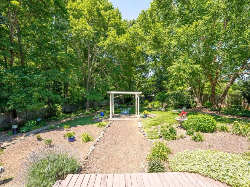 7029 Forest Hills Drive, Denver, NC 28037.  MLS# CAR4386920, YatesRealty ID 31346. Backyard From Rear Deck