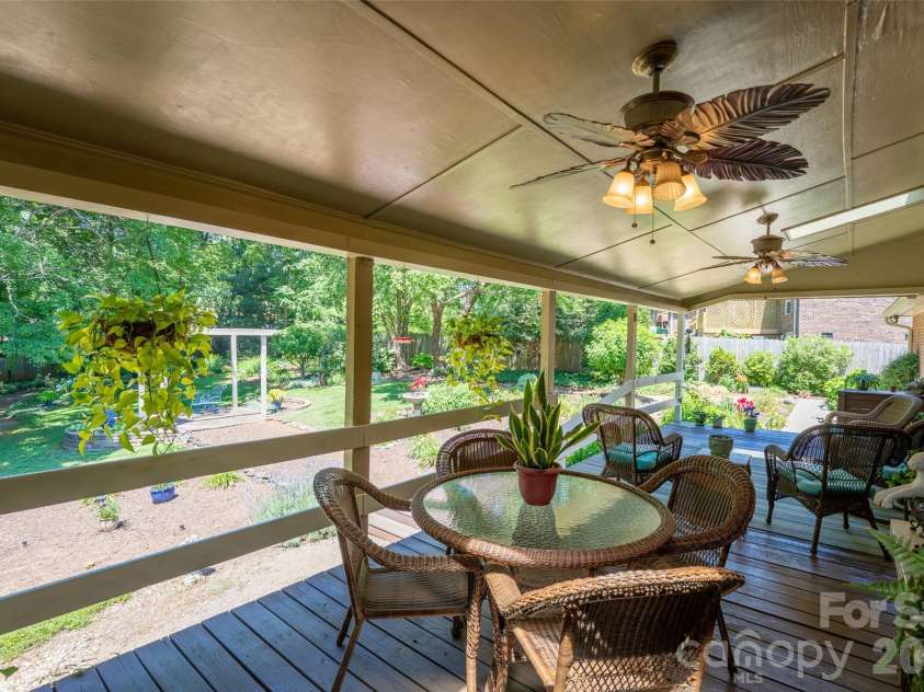 7029 Forest Hills Drive, Denver, NC 28037.  MLS# CAR4386920, YatesRealty ID 31346. Rear Deck 2