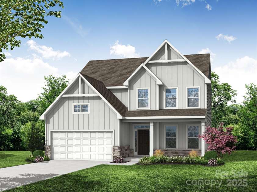 1869 Barksdale Road, Sherrills Ford, NC 28673.  MLS# CAR4290897, YatesRealty ID 31347. Homesite 324-02 features a Cypress S with walk out basement and front load garage.