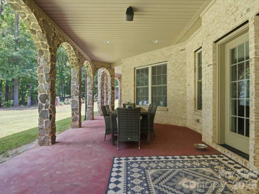 2894 Lakeshore Drive, Chester, SC 29706.  MLS# CAR4393465, YatesRealty ID 31347. Lower porch