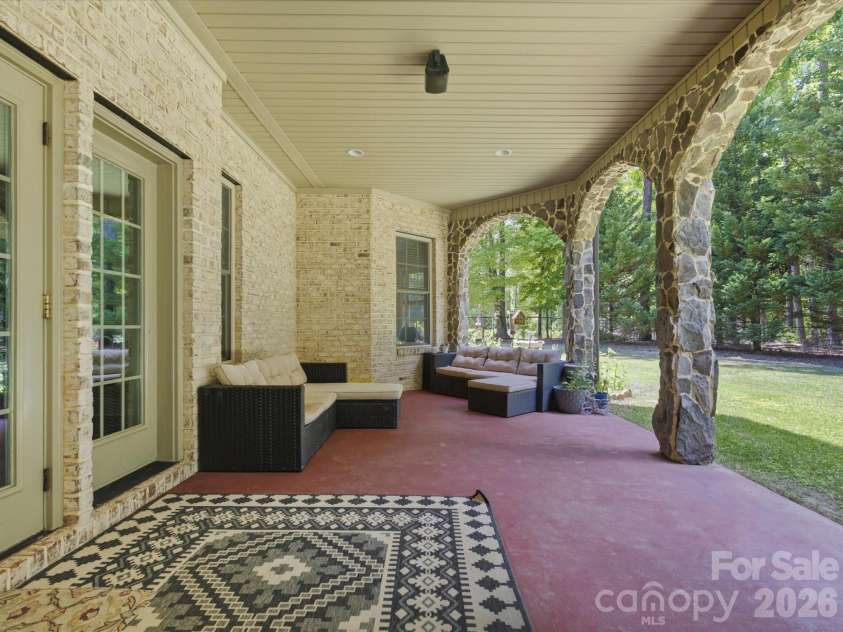 2894 Lakeshore Drive, Chester, SC 29706.  MLS# CAR4393465, YatesRealty ID 31347. Lower porch