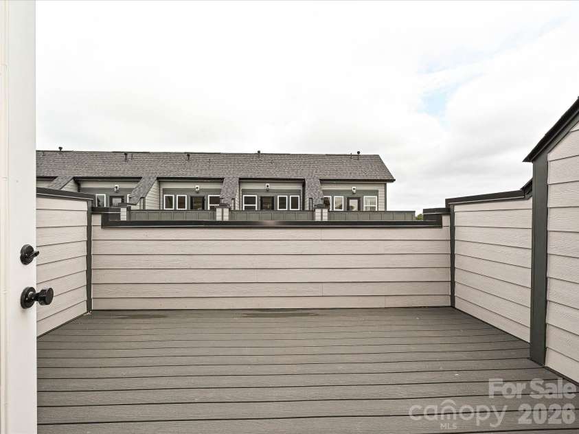 1619 Polk Street, Charlotte, NC 28206.  MLS# CAR4207818, YatesRealty ID 3135. Rooftop Terrace