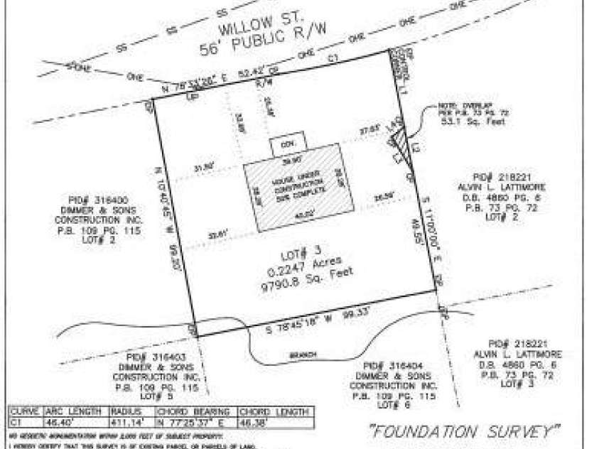 310 Willow Street, Stanley, NC 28164.  MLS# CAR4395281, YatesRealty ID 31353. 