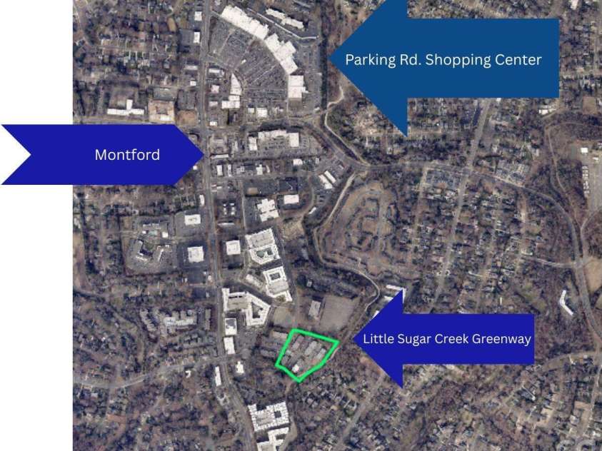 4735 Hedgemore Drive, Charlotte, NC 28209.  MLS# CAR4291044, YatesRealty ID 31354. Walking distance to Montford restaurants and Park Road Shopping Center, with the Greenway right in your backyard ( Gate access) Walking distance to Montford restaurants and Park Road Shopping Center, with the Greenway