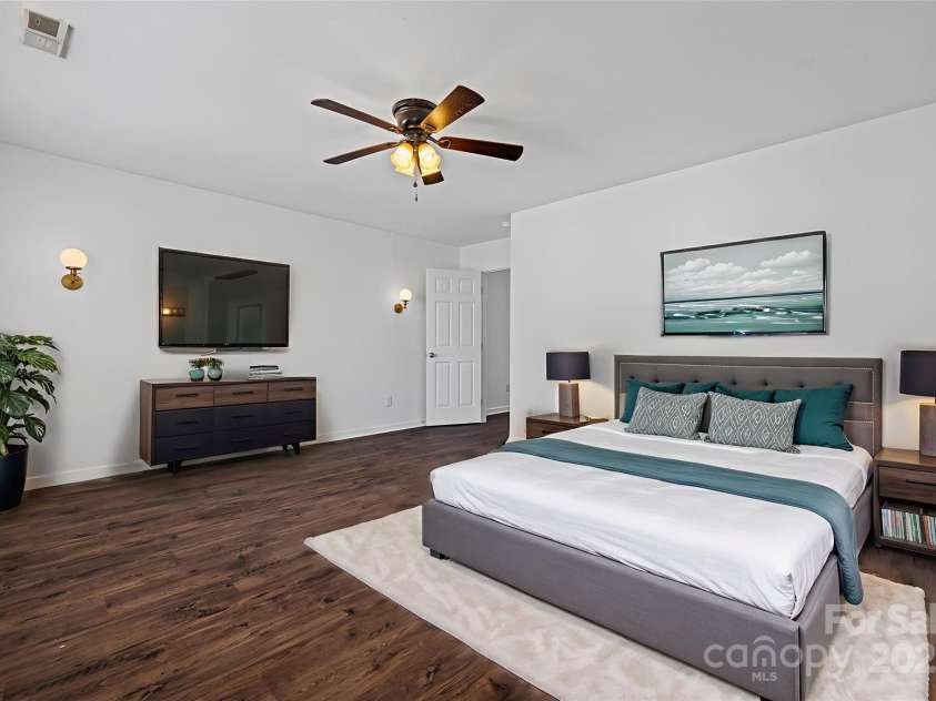 209 Ashcake Court, York, SC 29745.  MLS# CAR4285966, YatesRealty ID 31355. Virtually Staged Primary Bedroom