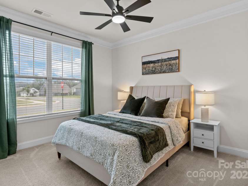 117 Ari Avenue, Troutman, NC 28166.  MLS# CAR4284417, YatesRealty ID 31357. Guest bed main