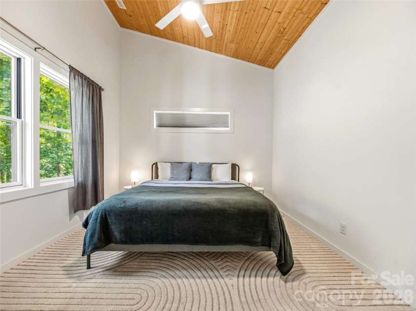 252 & 254 Shope Creek Road, Asheville, NC 28805.  MLS# CAR4391112, YatesRealty ID 31364. 252 Second Floor Bedroom