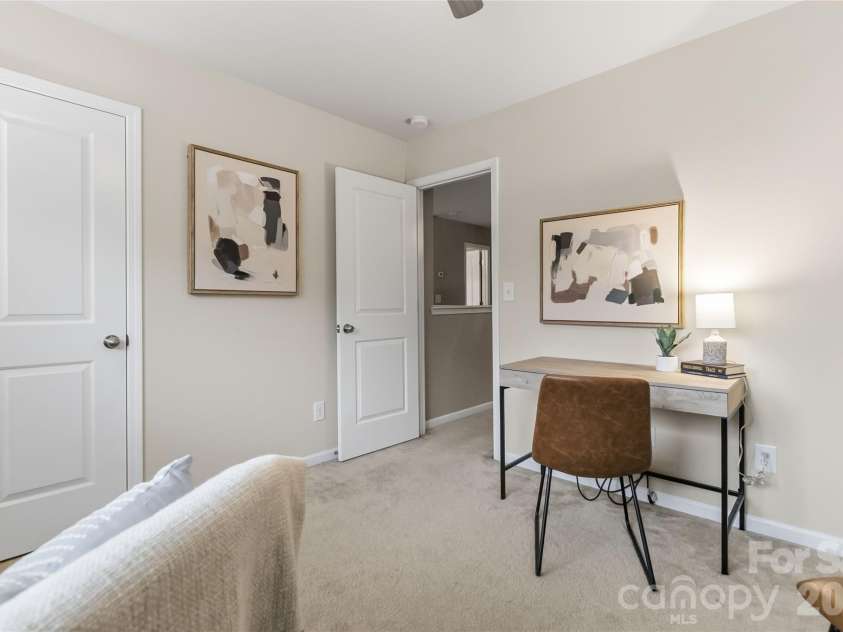 4007 Cloud View Lane, Indian Trail, NC 28079.  MLS# CAR4394294, YatesRealty ID 31366. Secondary bedroom #2
