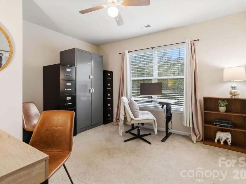 4007 Cloud View Lane, Indian Trail, NC 28079.  MLS# CAR4394294, YatesRealty ID 31366. Secondary bedroom #2 - currently being used as an office