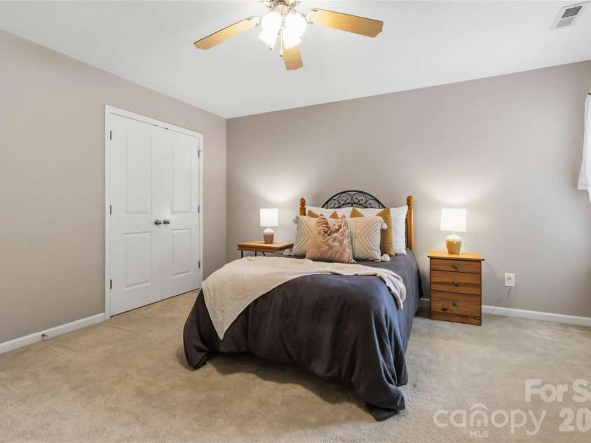4007 Cloud View Lane, Indian Trail, NC 28079.  MLS# CAR4394294, YatesRealty ID 31366. Secondary bedroom #3
