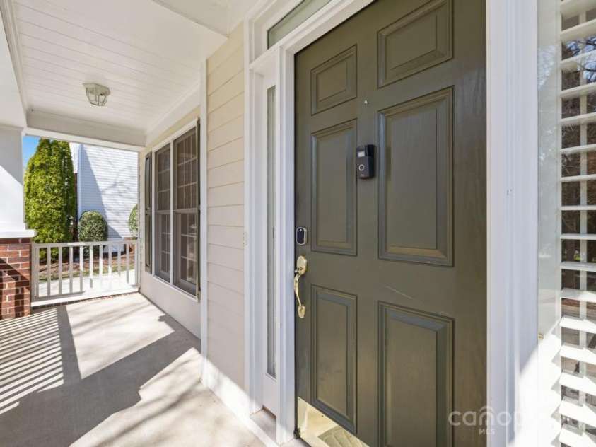 9433 Gilpatrick Lane, Huntersville, NC 28078.  MLS# CAR4231980, YatesRealty ID 3137. Front Covered Porch