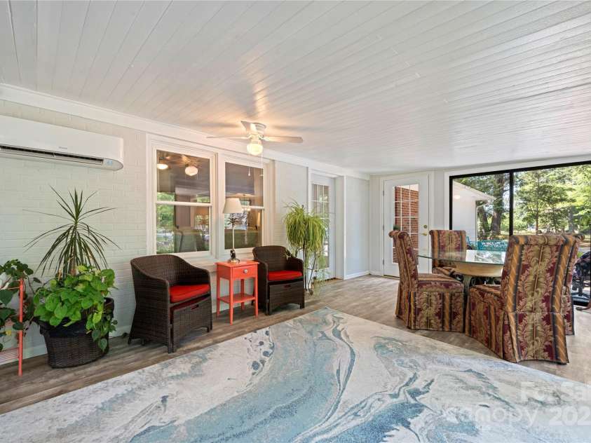 725 Plantation Road, Lancaster, SC 29720.  MLS# CAR4278897, YatesRealty ID 31372. The fun sunroom