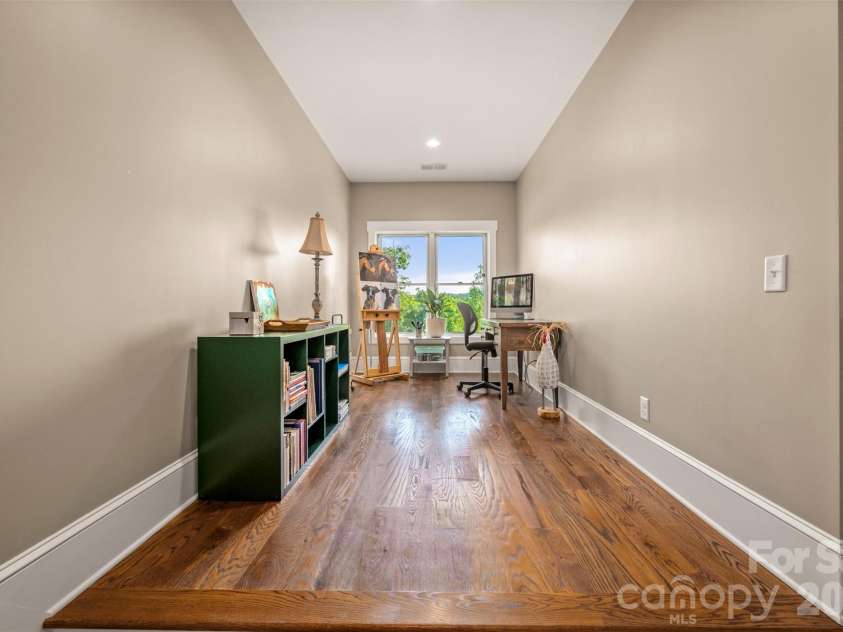 398 Mapleton Lane, Columbus, NC 28722.  MLS# CAR4393897, YatesRealty ID 31376. Overlooking the lake while you paint or work 