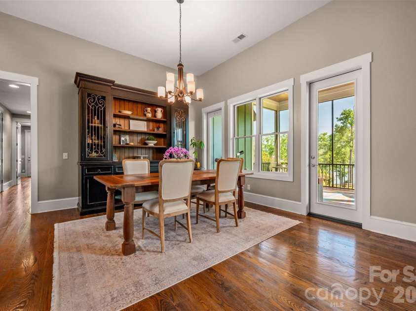 398 Mapleton Lane, Columbus, NC 28722.  MLS# CAR4393897, YatesRealty ID 31376. Screened in porch right off the dining/kitchen area