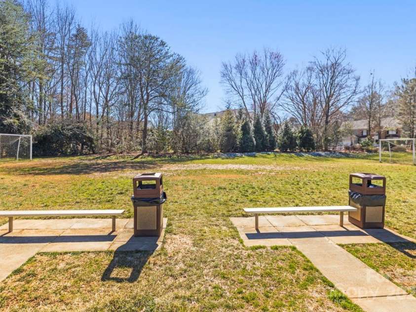 8802 Glenside Street, Huntersville, NC 28078.  MLS# CAR4225833, YatesRealty ID 31376. Neighborhood soccer field.