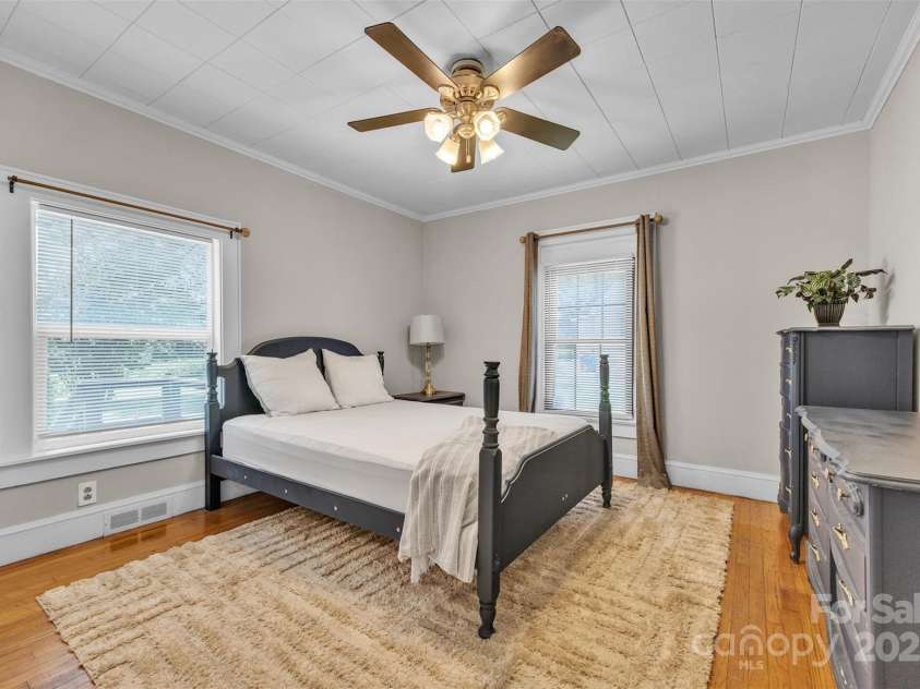 103 7th Street, Taylorsville, NC 28681.  MLS# CAR4285749, YatesRealty ID 31398. Primary Suite is open and airy