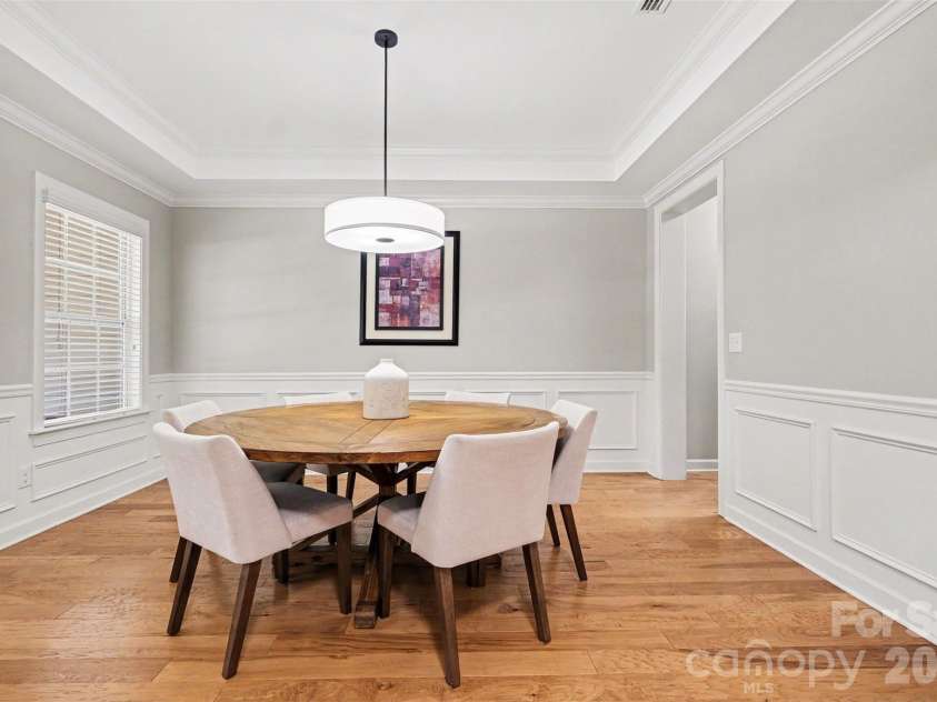 14943 Bagley Lane, Charlotte, NC 28227.  MLS# CAR4392753, YatesRealty ID 31402. Dining room
