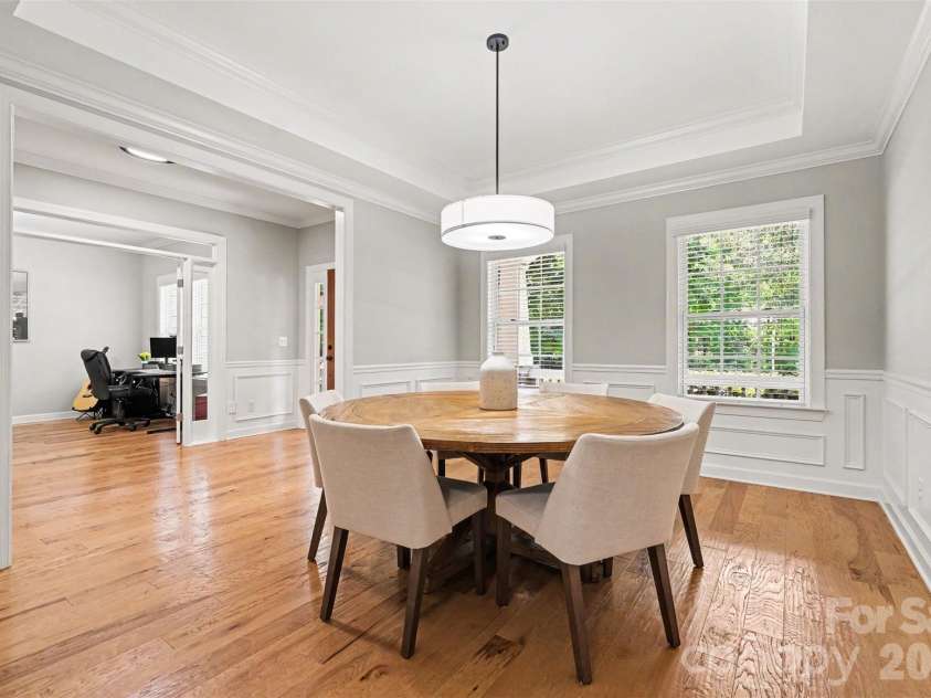 14943 Bagley Lane, Charlotte, NC 28227.  MLS# CAR4392753, YatesRealty ID 31402. Dining room
