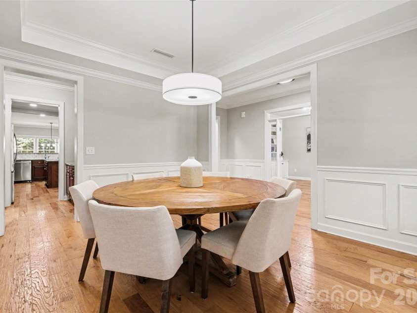 14943 Bagley Lane, Charlotte, NC 28227.  MLS# CAR4392753, YatesRealty ID 31402. Dining room