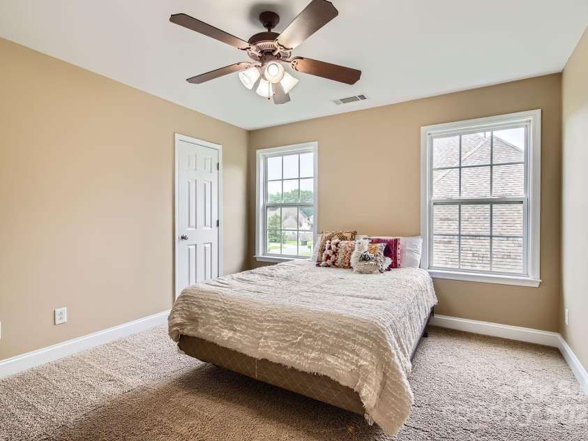 4120 Waxwood Drive, Monroe, NC 28110.  MLS# CAR4279472, YatesRealty ID 31408. Another spacious bedrooom