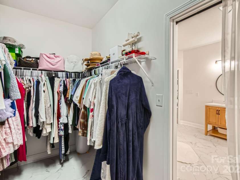 4120 Waxwood Drive, Monroe, NC 28110.  MLS# CAR4279472, YatesRealty ID 31408. Large primary closet