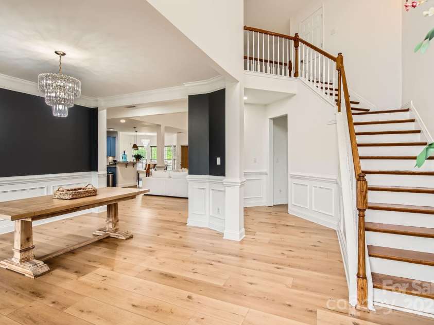 4120 Waxwood Drive, Monroe, NC 28110.  MLS# CAR4279472, YatesRealty ID 31408. Stunning entryway to welcome you in. Light luxurious flooring throughout the whole main level.