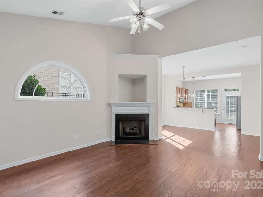 1143 Crown Vista Drive, Fort Mill, SC 29707.  MLS# CAR4285889, YatesRealty ID 31412. Living Room w/Fireplace