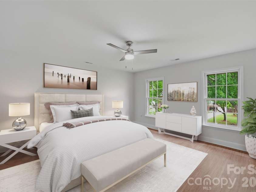 2341 Hamilton Mill Road, Charlotte, NC 28270.  MLS# CAR4391403, YatesRealty ID 31412. Bedroom 2 *Virtually staged*